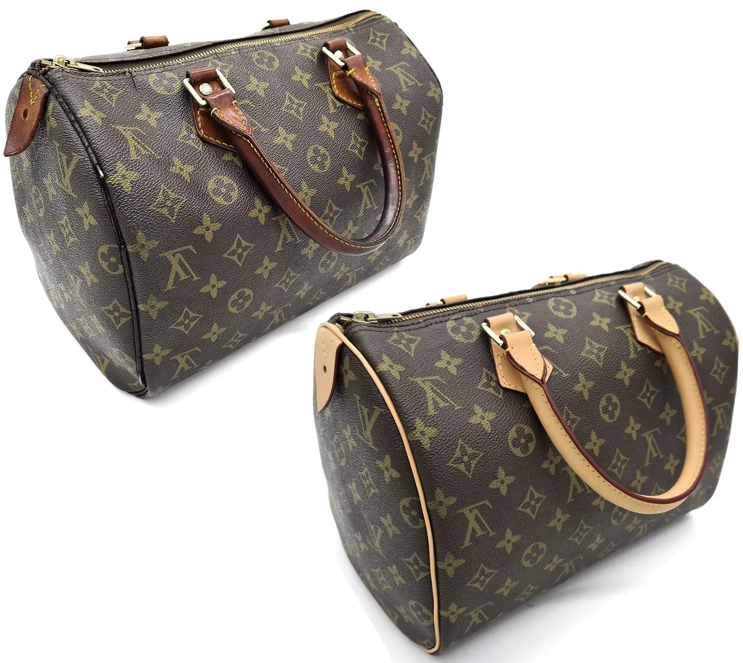 Louis Vuitton bag — Handles and leather details renewed
